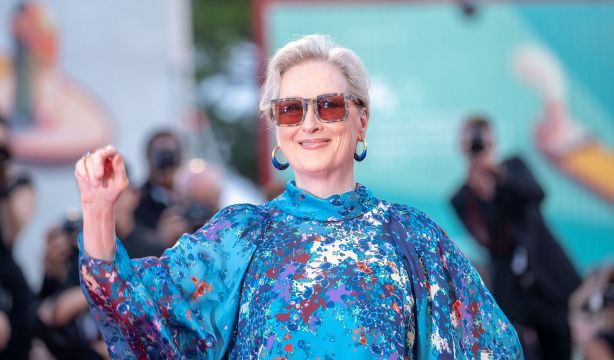 bigstock Meryl Streep walks the red car 324859033