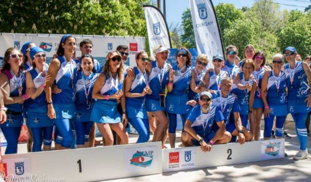 Madrid Dragons BCS, un equipo que rema por la vida: "Pasamos de ser pacientes a ser deportistas"