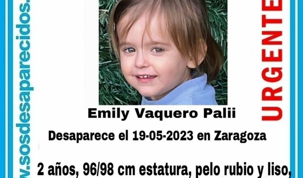 Se busca a una niña de 2 años desaparecida en Zaragoza