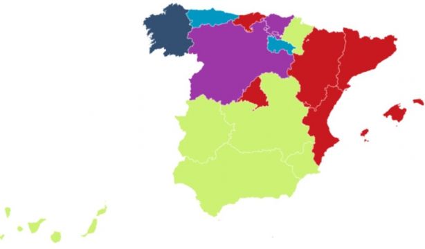 El mapa de las marcas más consumidas en cada comunidad autónoma