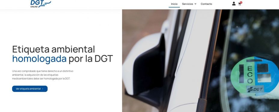 Cuidado con esta web que simula ser la DGT para cobrarte 9 euros por la etiqueta ambiental Cuidado con esta web que simula ser la DGT para cobrarte 9 euros por la etiqueta ambiental
