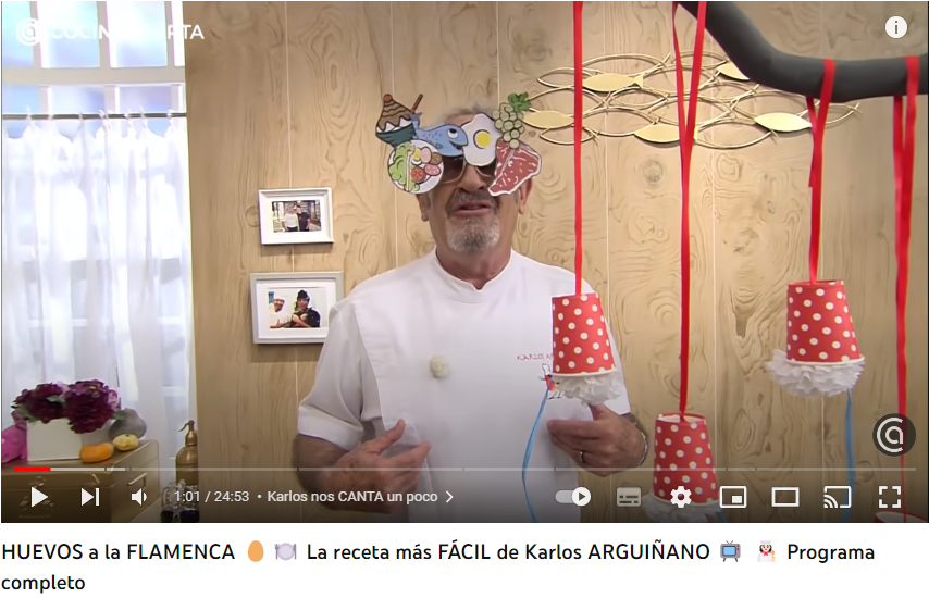 HUEVOS a la FLAMENCA 🥚🍽️ La receta más FÁCIL de Karlos ARGUIÑANO 📺 👩🏻🍳 Programa completo HUEVOS a la FLAMENCA 🥚🍽️ La receta más FÁCIL de Karlos ARGUIÑANO 📺 👩🏻🍳 Programa completo