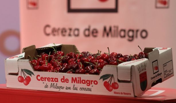 Cereza de Milagro. Foto Europa Press
