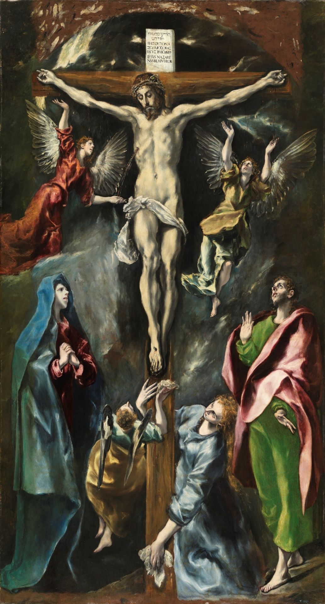 La crucifixión, el Greco La crucifixión, el Greco