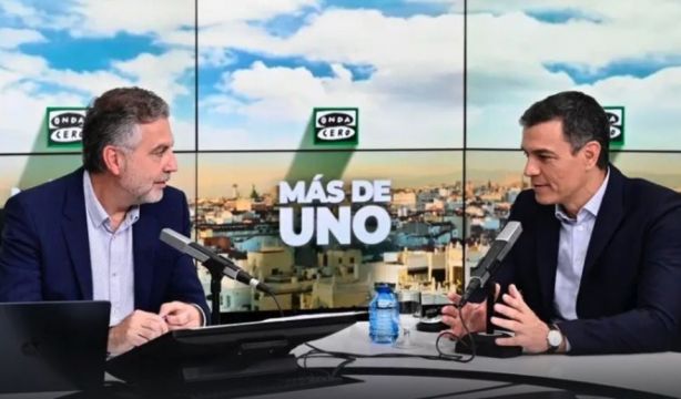 Pedro Sánchez entrevistado por Carlos Alsina en Onda Cero