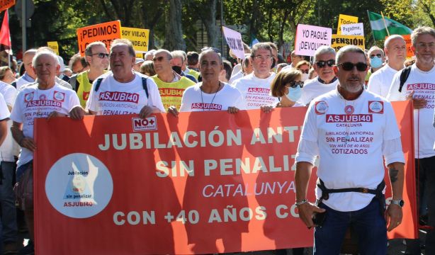 manifestación de asjubi40
