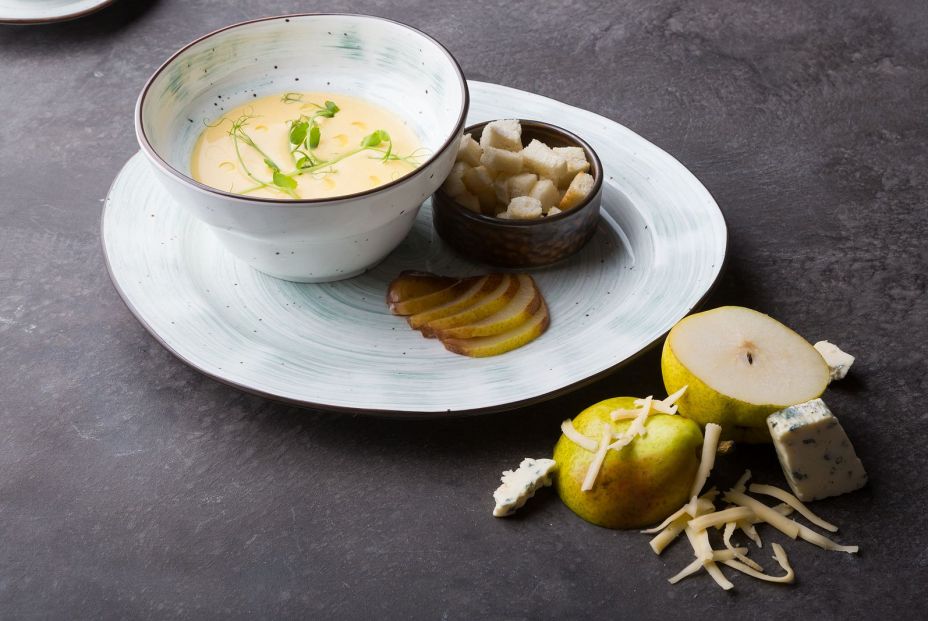 bigstock Bowl Of Fresh Cream Soup With446601071