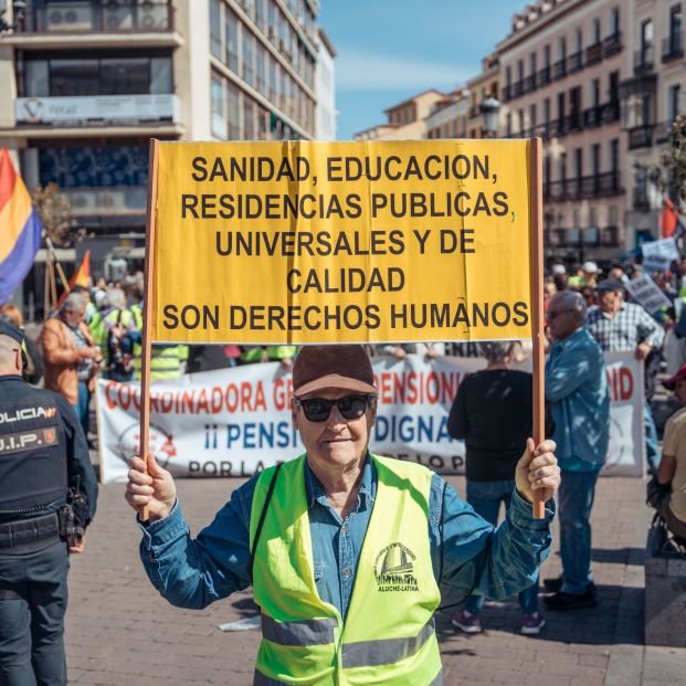 23J: los mayores exigen mejoras en sanidad, dependencia, acabar con el edadismo y pensiones dignas 23J: los mayores exigen mejoras en sanidad, dependencia, acabar con el edadismo y pensiones dignas