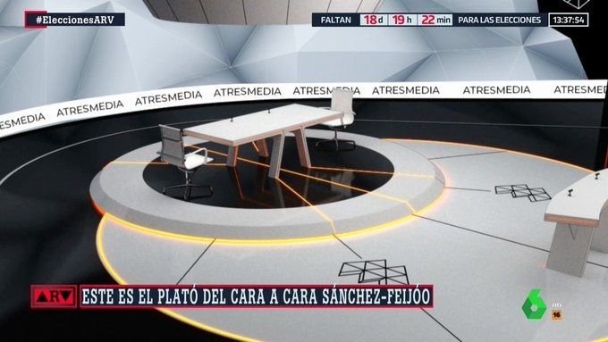 EuropaPress 5313073 plato debate cara cara pedro sanchez alberto nunez feijoo EuropaPress 5313073 plato debate cara cara pedro sanchez alberto nunez feijoo