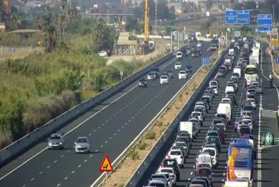 Atasco en Valencia Atasco en Valencia