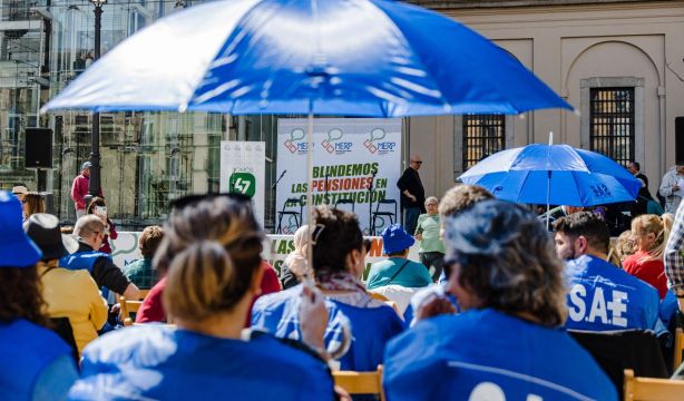 Nueva manifestación por el blindaje de pensiones, este jueves 29 en Bilbao (Foto, manifestación previa en Madrid)