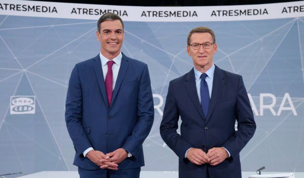 Rifirrafe por las pensiones en el cara a cara entre Pedro Sánchez y Alberto Núñez Feijóo