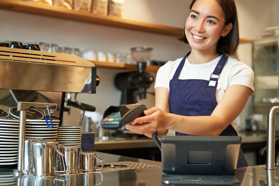bigstock Smiling Asian Girl Barista Gi 467341319 bigstock Smiling Asian Girl Barista Gi 467341319
