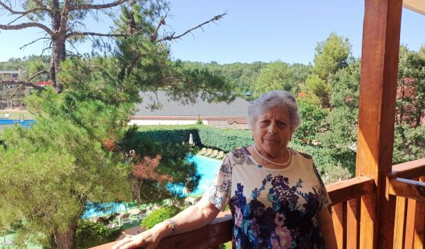 Victorina, mayor de Grandes Amigos: "Me han hecho vivir y salir del pozo de la soledad". Foto: Cedida