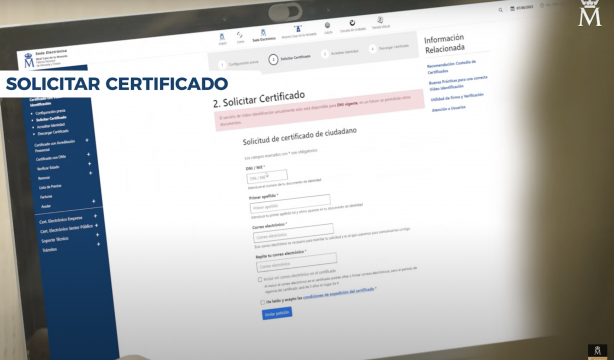 Cómo pedir e instalar el certificado digital en el móvil