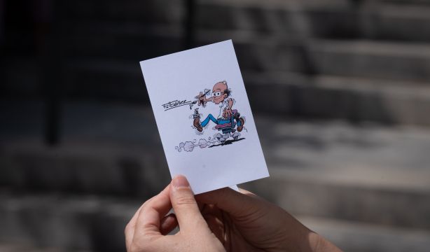 Semáforos de Mortadelo y Filemón, la propuesta popular para homenajear a Ibáñez