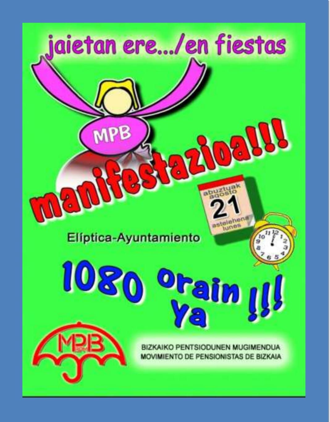 cartel manifestación 21 bilbao cartel manifestación 21 bilbao