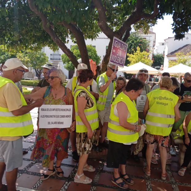 COESPE concentración Málaga COESPE concentración Málaga