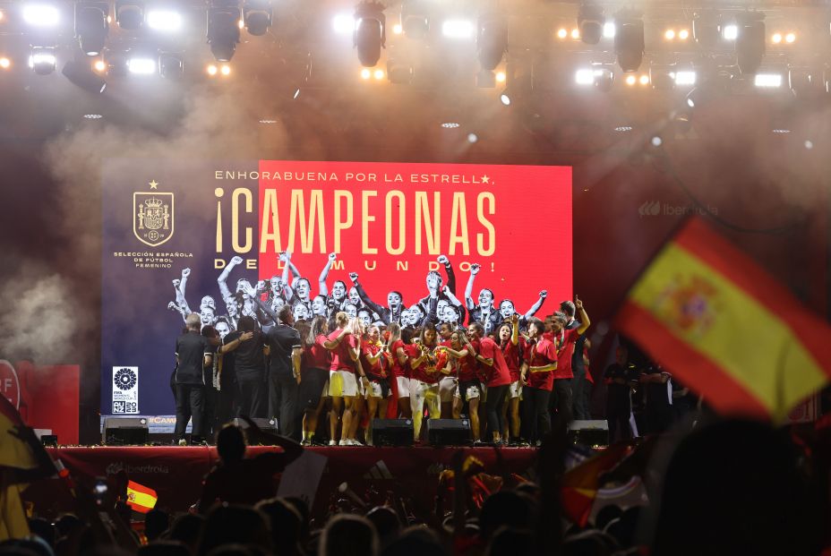 El emotivo mensaje de María Peláe tras la victoria de la selección: "Hoy los goles no los grito yo". Foto: Europa Press