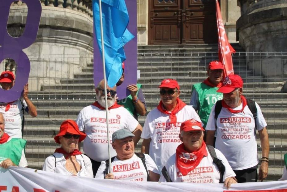 asjubi40 en manifestacion de bilbao asjubi40 en manifestacion de bilbao
