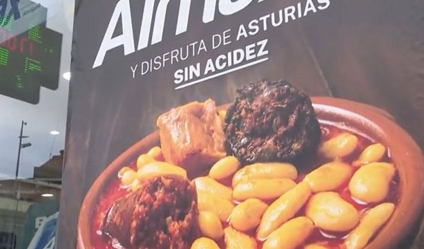 Asturias clama contra la campaña publicitaria de Almax que relaciona fabada y acidez de estómago
