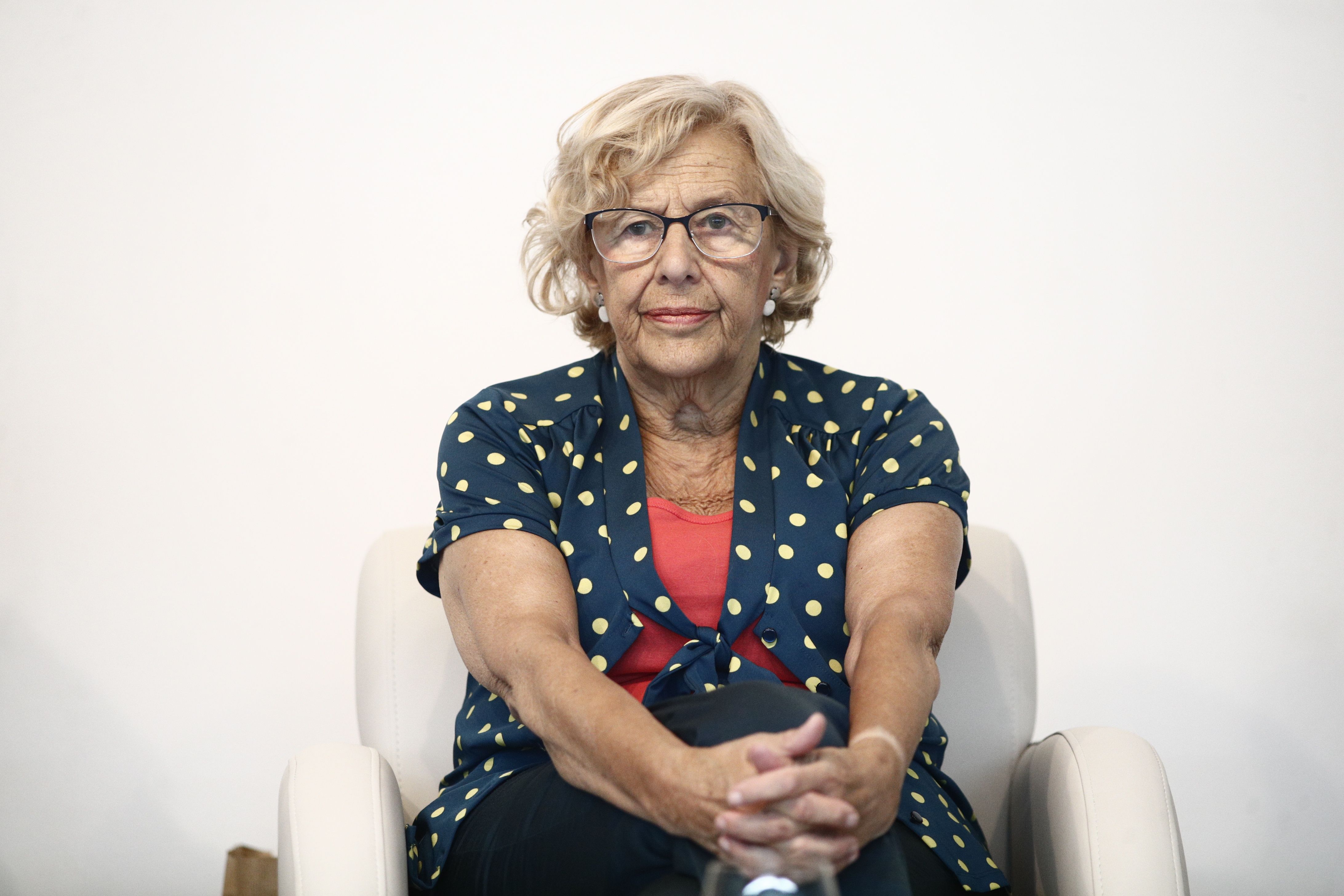 La exalcaldesa de Madrid Manuela Carmena