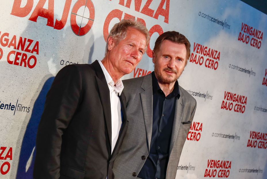 Hans Petter Molland y Liam Neeson Hans Petter Molland y Liam Neeson
