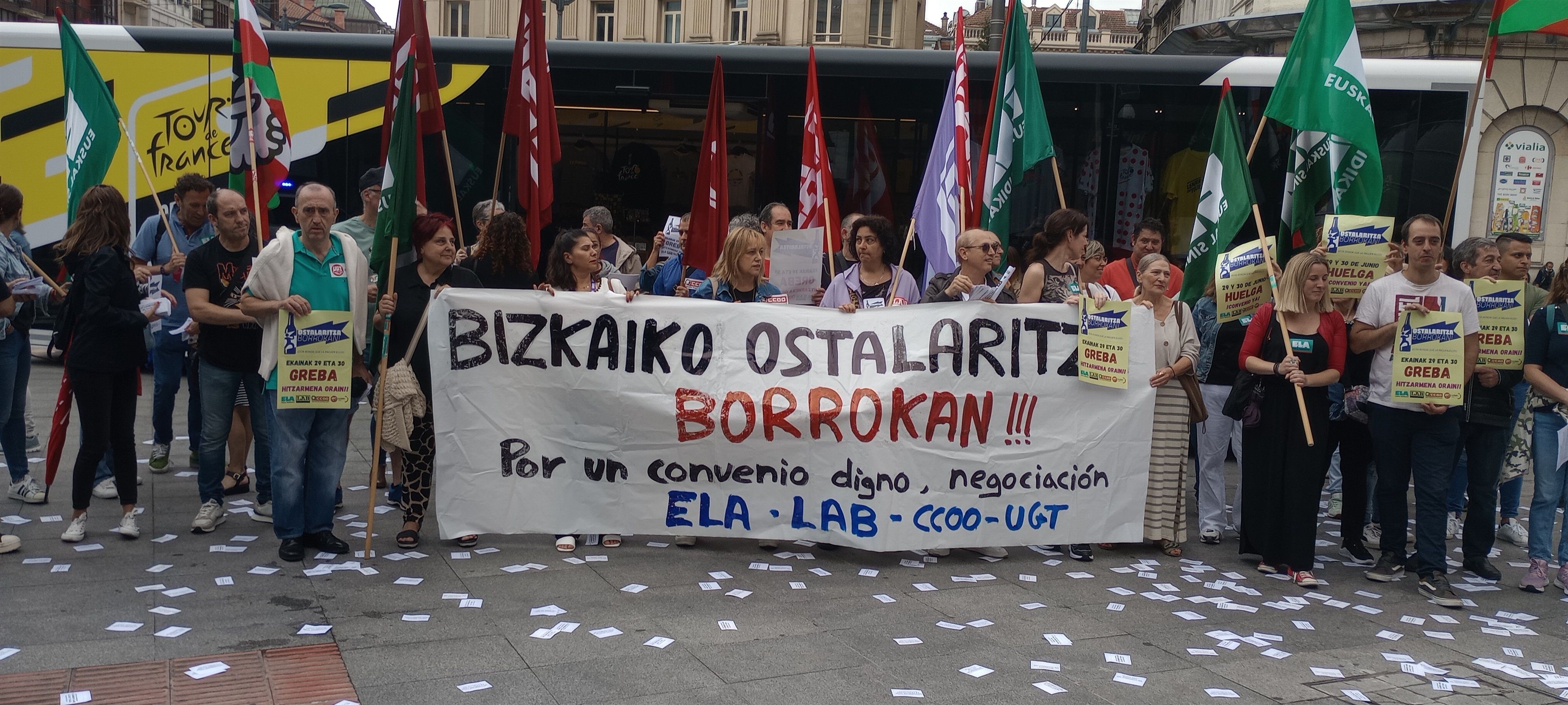 EuropaPress 5270786 sindicatos hosteleria bizkaia