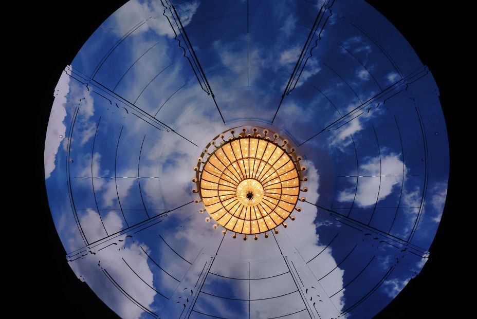 Vista del proyecto artístico ‘Cielo’ del Teatro Real Vista del proyecto artístico ‘Cielo’ del Teatro Real