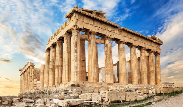 El Partenón, metáfora del curso de la vida