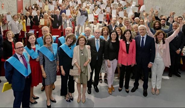 Los sénior vuelven a la universidad: más de 1.600 mayores empiezan en octubre el nuevo curso del CEU. Foto: Europa Press