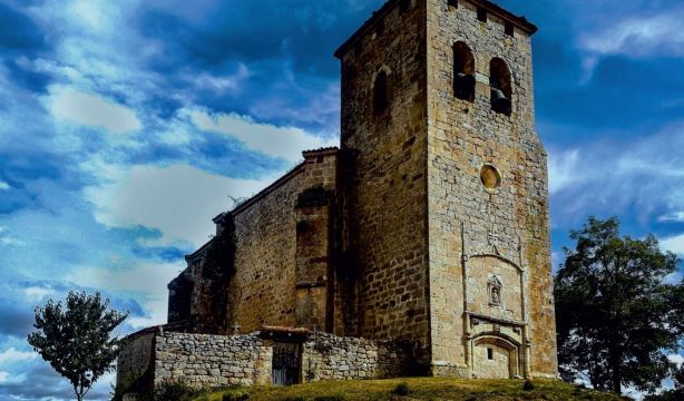 Ocho vecinos de un pueblo de Burgos logran salvar su iglesia del siglo XVI: "Tiene futuro". Foto: Europa Press