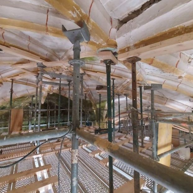 Ocho vecinos de un pueblo de Burgos logran salvar su iglesia del siglo XVI: "Tiene futuro". Foto: Europa Press Ocho vecinos de un pueblo de Burgos logran salvar su iglesia del siglo XVI: "Tiene futuro". Foto: Europa Press