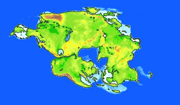 Así serán los continentes de la Tierra dentro de 250 millones de años
