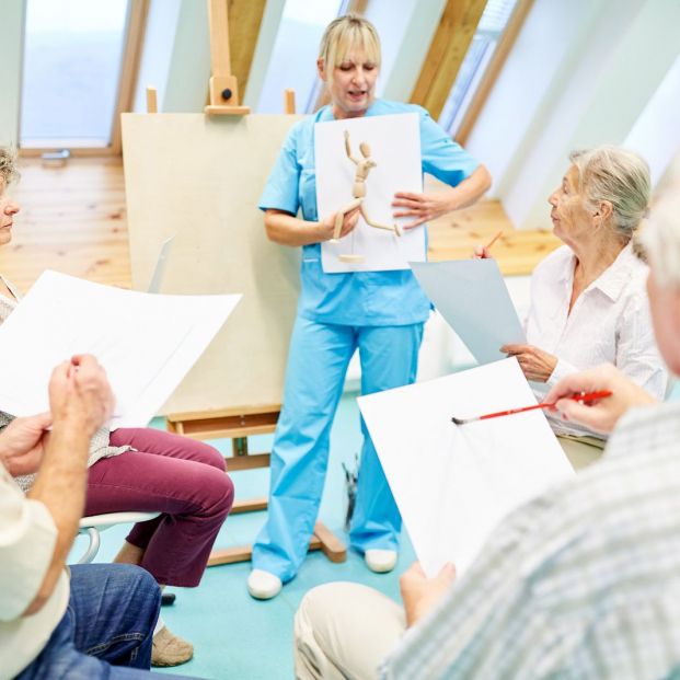 Enfermos de alzhéimer Enfermos de alzhéimer