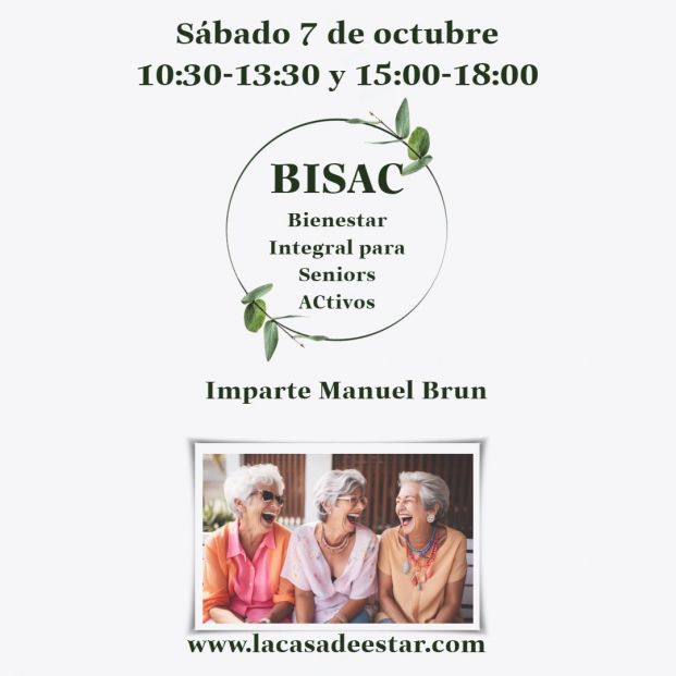 cartel Manuel Brun taller mayores activos 