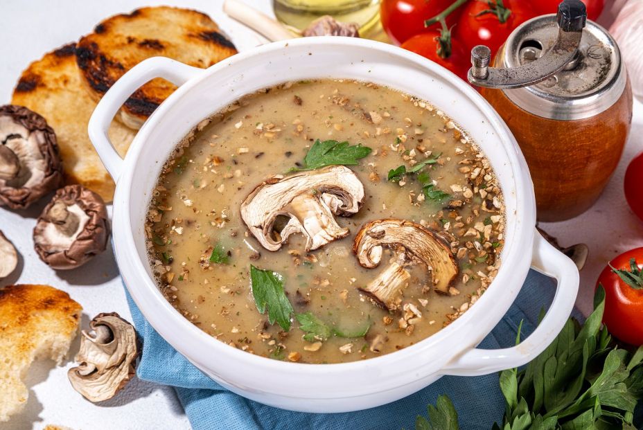 sopa de champiñon sopa de champiñon