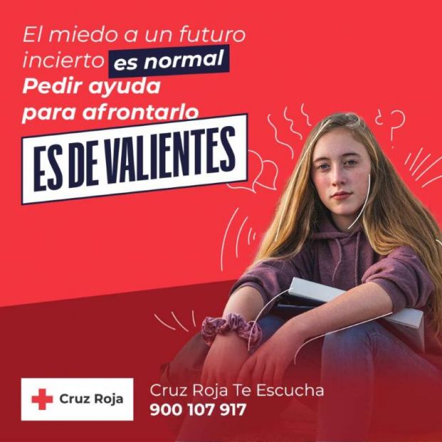 'Es normal. Es de valientes', la campaña de Cruz Roja para sensibilizar sobre la Salud Mental 'Es normal. Es de valientes', la campaña de Cruz Roja para sensibilizar sobre la Salud Mental