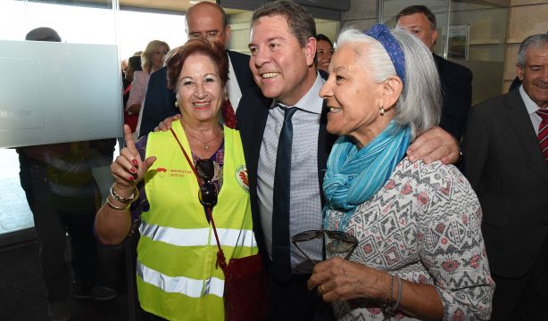 Garcia-Page pone en valor el voluntariado de los mayores de UDP: "Castilla-La Mancha os necesita"