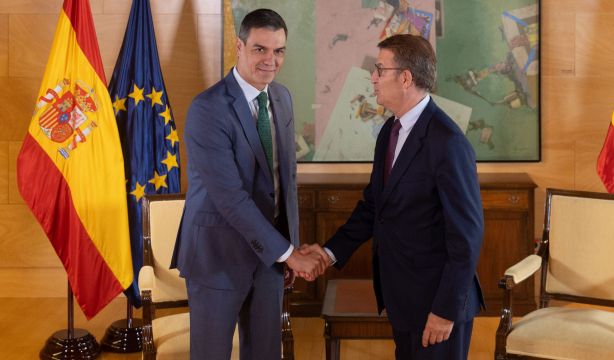Feijóo asegura que ha visto a Sánchez con "absoluta seguridad" de que va a ser investido