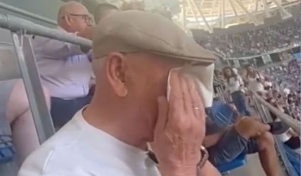 VÍDEO: Lleva por sorpresa a su abuelo al Santiago Bernabéu y su reacción conmueve en las redes. Foto: TikTok