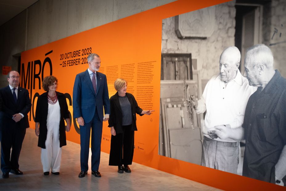 Miró y Picasso se dan la mano en Barcelona Miró y Picasso se dan la mano en Barcelona