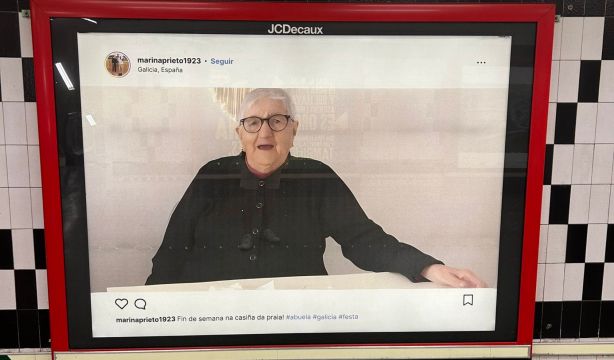 ¿Quién es Marina Prieto y por qué sus fotos están por todo el Metro de Madrid? Foto: Redes Sociales