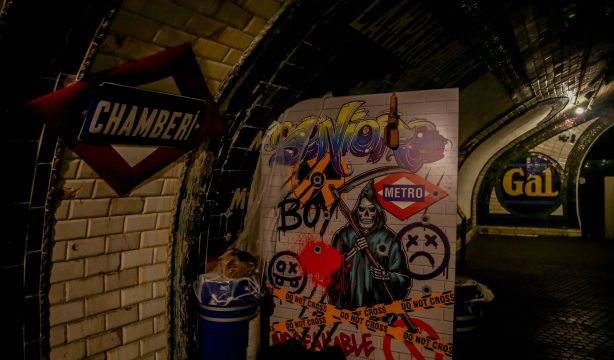 La estación fantasma de Chamberí revive este Halloween sus leyendas más terroríficas