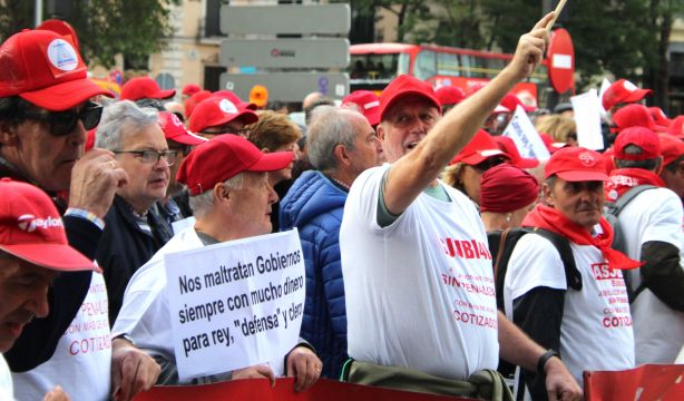 Manifestación Pensionistas 28 de octubre. Foto: Pablo Recio