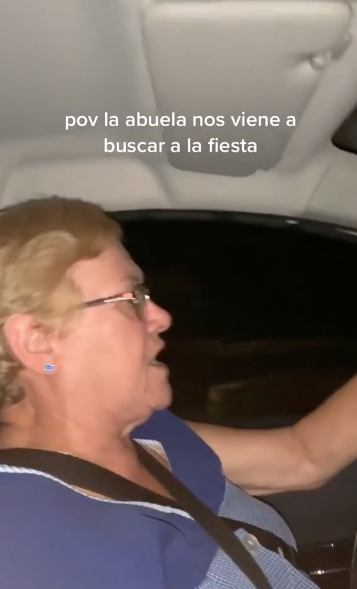 La 'abu' Magda, la nueva estrella de TikTok. Foto: TikTok