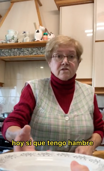 La 'abu' Magda, la nueva estrella de TikTok: "Hace siempre lo que quiere". Foto: TikTok