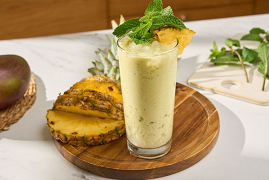 batido de piña