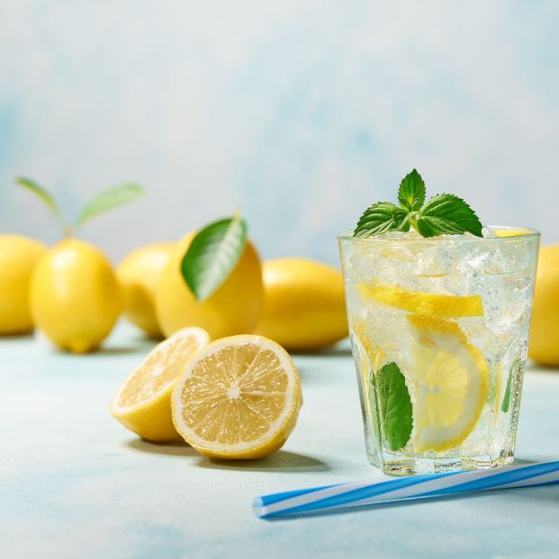 Refresco casero de limón Refresco casero de limón