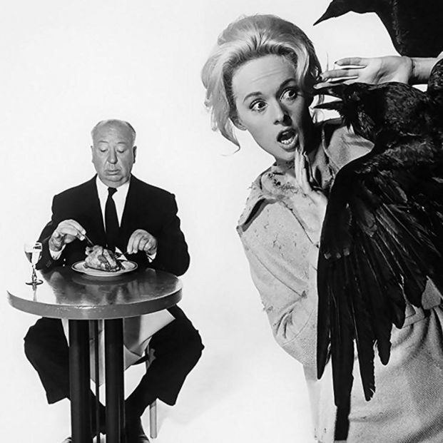 Tippi Hedren y Alfred Hitchcock (Universal) Tippi Hedren y Alfred Hitchcock (Universal)